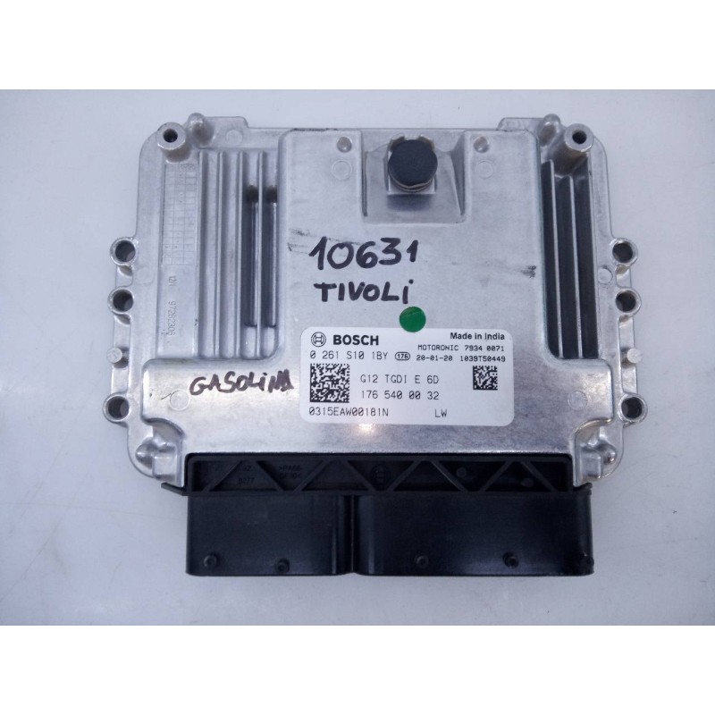 Recambio de centralita motor uce para ssangyong tivoli limited 4x2 referencia OEM IAM 1765400032 0261S101BY 