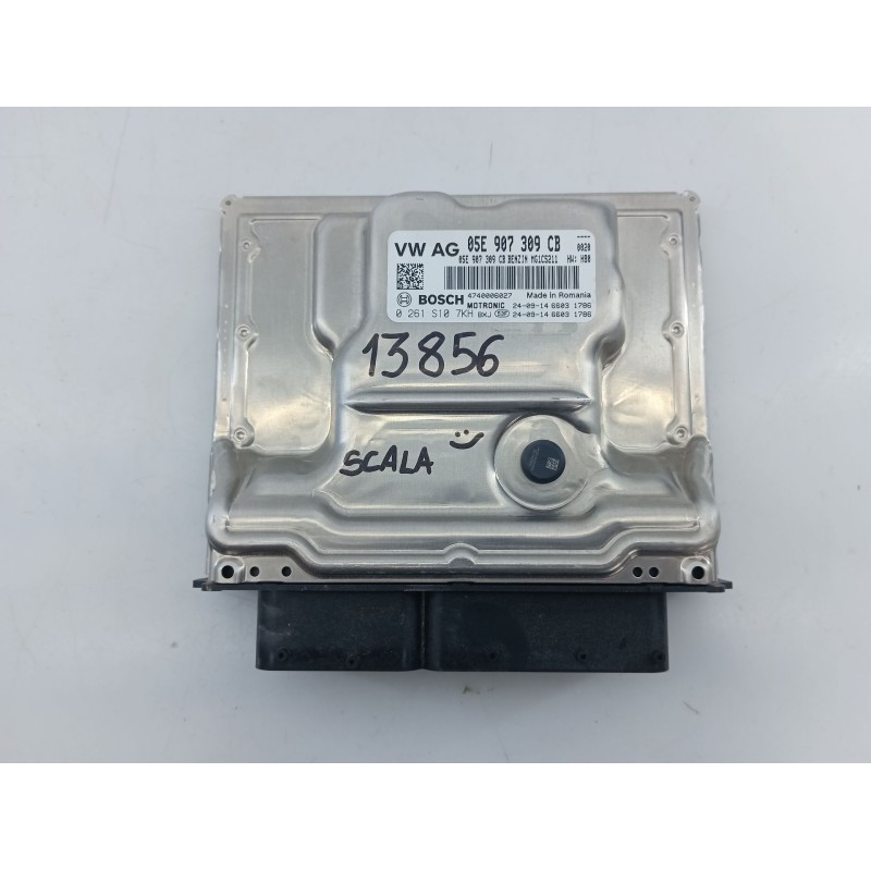 Recambio de centralita motor uce para skoda scala (nw1) 1.5 tsi referencia OEM IAM 05E907309CB 0261S107KH 