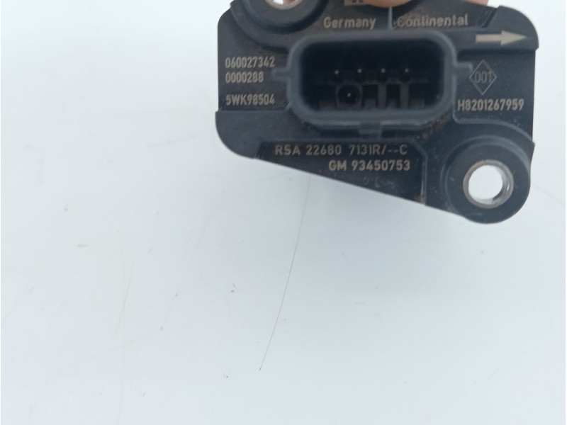 Recambio de caudalimetro para renault trafic iii autobús (jg_) 1.6 dci 95 (jgmr, jgmj) referencia OEM IAM 226807131R 93450753 