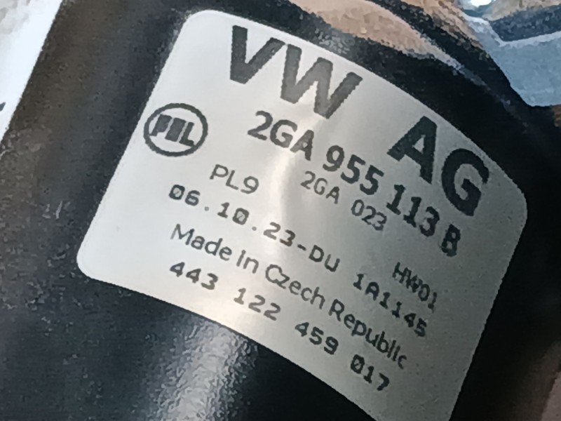 Recambio de motor limpia delantero para volkswagen t-roc (a11, d11) 2.0 tdi scr referencia OEM IAM 2GA955113B  