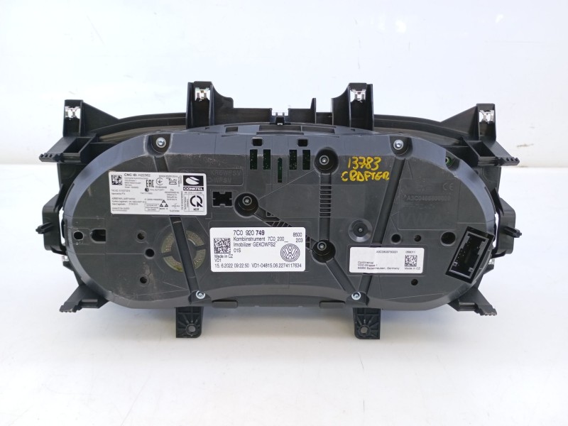 Recambio de cuadro instrumentos para volkswagen crafter furgoneta (sy_, sx_) 2.0 tdi rwd referencia OEM IAM 7C0920749  