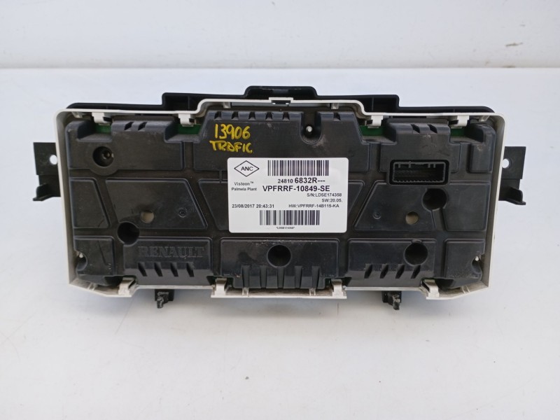 Recambio de cuadro instrumentos para renault trafic iii autobús (jg_) 1.6 dci 95 (jgmr, jgmj) referencia OEM IAM 248106832R  