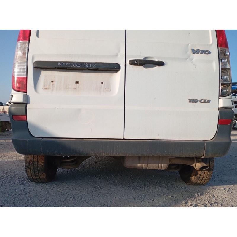 Recambio de paragolpes trasero para mercedes-benz vito / mixto furgoneta (w639) 110 cdi (639.601, 639.603, 639.605) referencia O