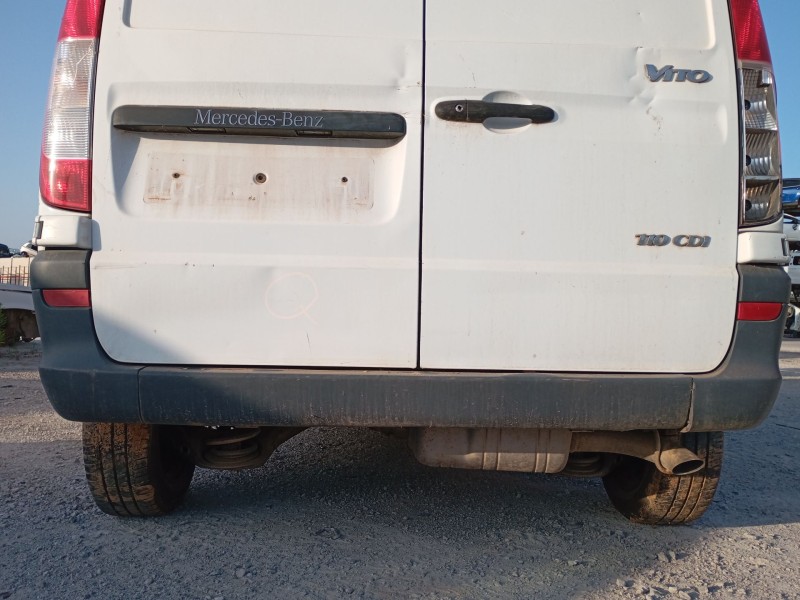 Recambio de paragolpes trasero para mercedes-benz vito / mixto furgoneta (w639) 110 cdi (639.601, 639.603, 639.605) referencia O