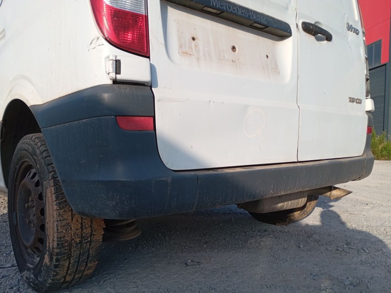 Recambio de paragolpes trasero para mercedes-benz vito / mixto furgoneta (w639) 110 cdi (639.601, 639.603, 639.605) referencia O