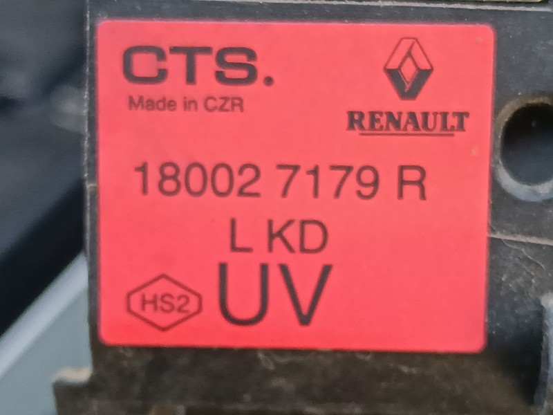 Recambio de pedal acelerador para renault trafic iii autobús (jg_) 1.6 dci 95 (jgmr, jgmj) referencia OEM IAM 180027179R  