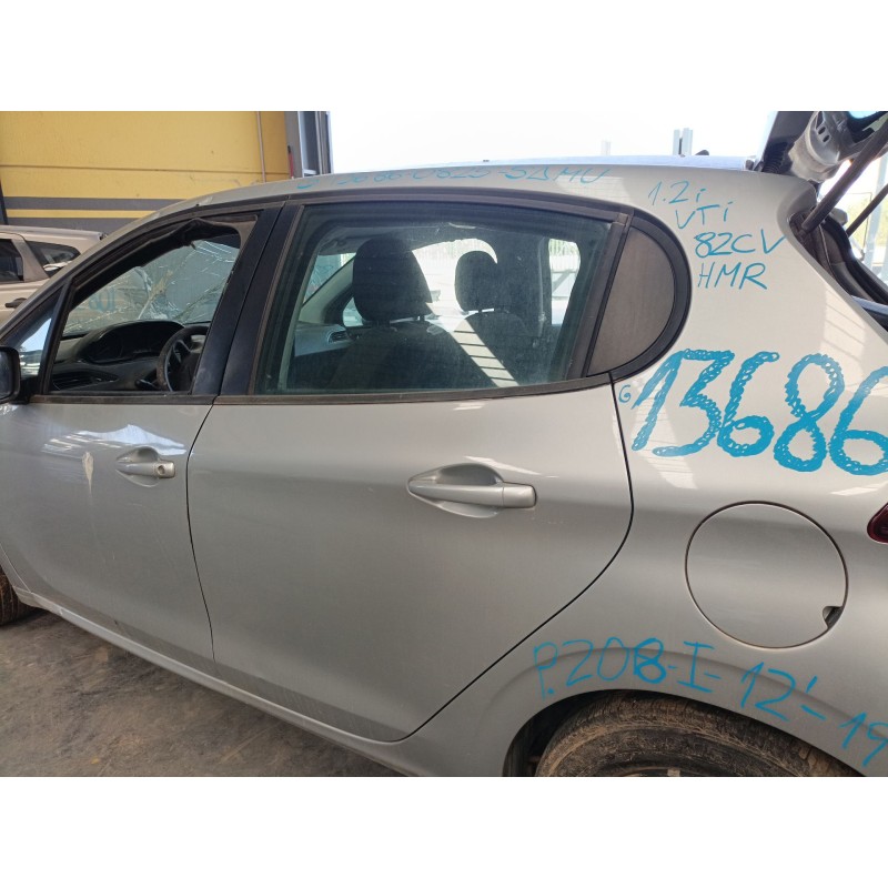 Recambio de puerta trasera izquierda para peugeot 208 i (ca_, cc_) 1.2 vti 82 referencia OEM IAM   