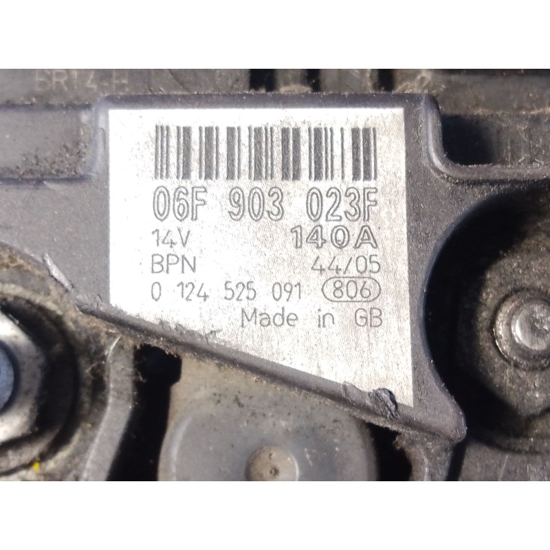 Recambio de alternador para seat leon (1p1) reference referencia OEM IAM   