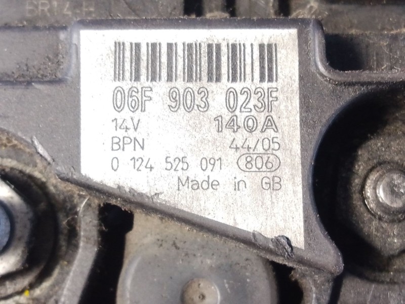 Recambio de alternador para seat leon (1p1) reference referencia OEM IAM   