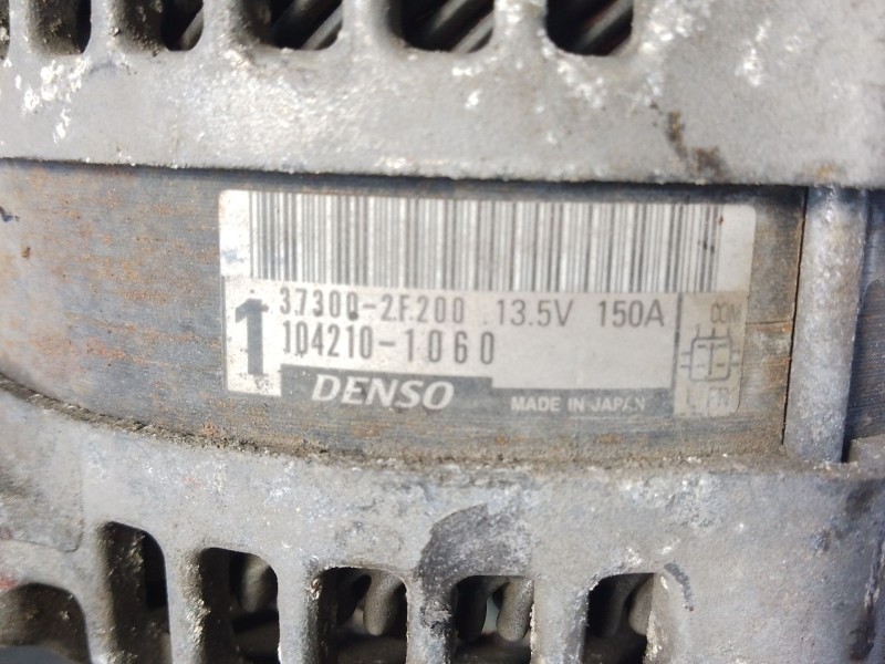 Recambio de alternador para hyundai santa fé iii (dm, dma) 2.2 crdi 4wd referencia OEM IAM   