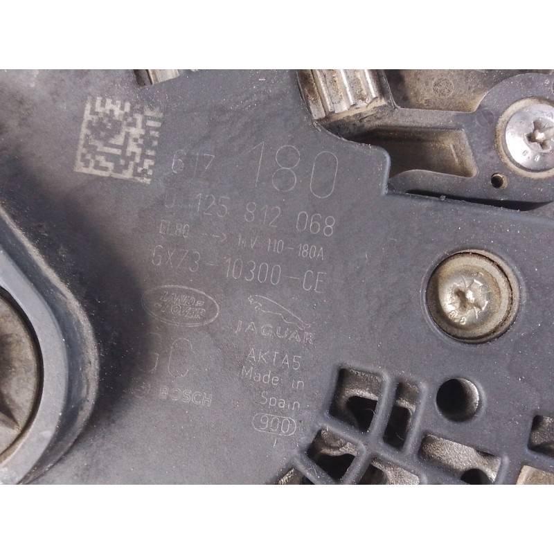 Recambio de alternador para land rover range rover evoque (l538) 2.0 d 4x4 referencia OEM IAM   