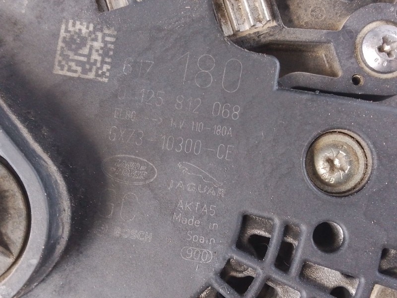 Recambio de alternador para land rover range rover evoque (l538) 2.0 d 4x4 referencia OEM IAM   
