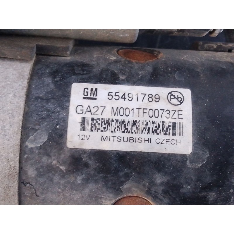 Recambio de motor arranque para opel astra k lim. 5türig dynamic referencia OEM IAM   
