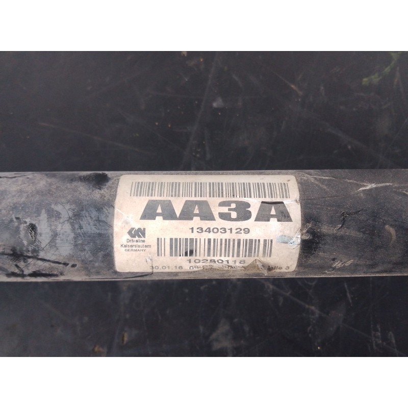 Recambio de transmision delantera derecha para opel astra k lim. 5türig dynamic referencia OEM IAM   