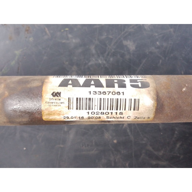 Recambio de transmision delantera izquierda para opel astra k lim. 5türig dynamic referencia OEM IAM   