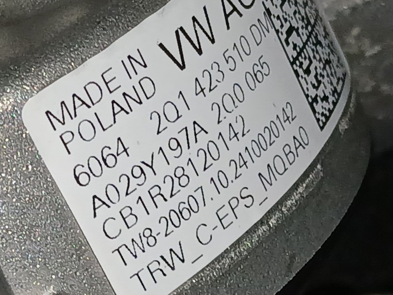 Recambio de columna direccion para skoda kamiq (nw4) 1.5 tsi referencia OEM IAM   