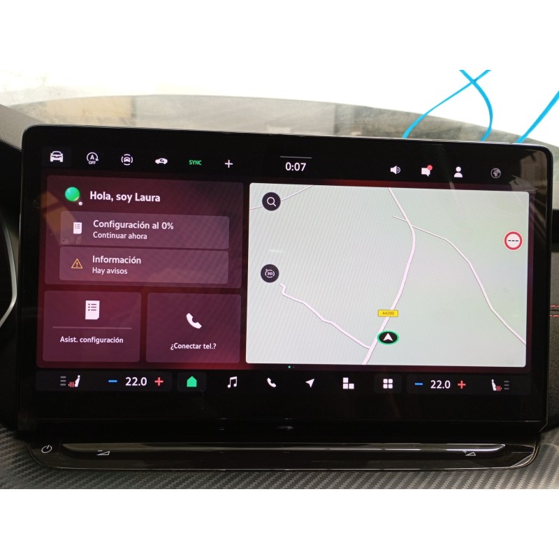 Recambio de sistema navegacion gps para skoda octavia vrs 2.0 tsi referencia OEM IAM   