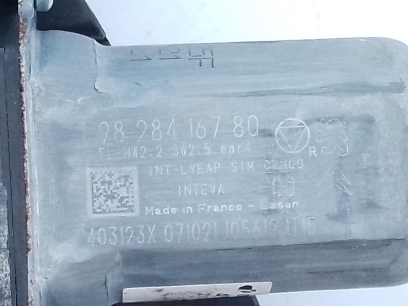 Recambio de elevalunas delantero izquierdo para peugeot 2008 (p1) active referencia OEM IAM   