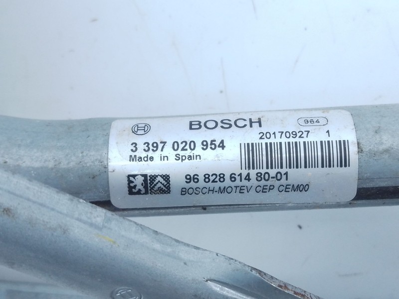 Recambio de motor limpia delantero para citroën berlingo furgoneta/monovolumen (b9) 1.6 hdi / bluehdi 75 referencia OEM IAM 0390