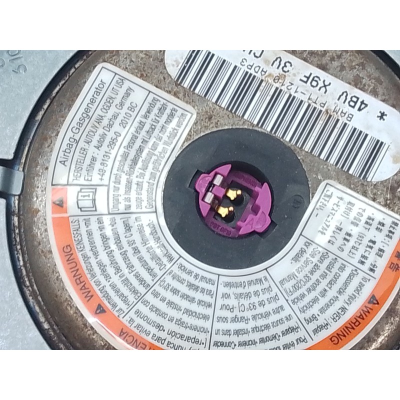 Recambio de airbag delantero izquierdo para peugeot 207/207+ (wa_, wc_) 1.4 bifuel referencia OEM IAM   