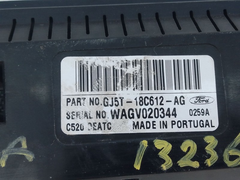 Recambio de mando climatizador para ford kuga ii (dm2) 1.5 tdci referencia OEM IAM   
