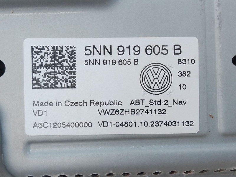 Recambio de sistema navegacion gps para volkswagen t-roc (a11, d11) 2.0 tdi scr referencia OEM IAM 5NN919605B  