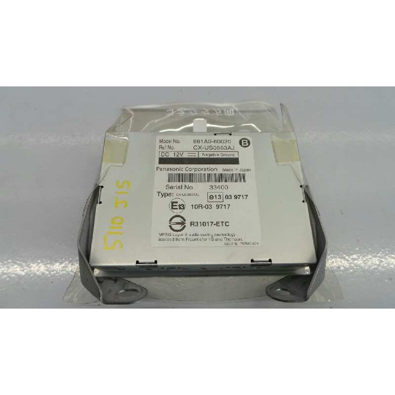 Recambio de modulo electronico para toyota land cruiser (j15) executive referencia OEM IAM 861A060020  