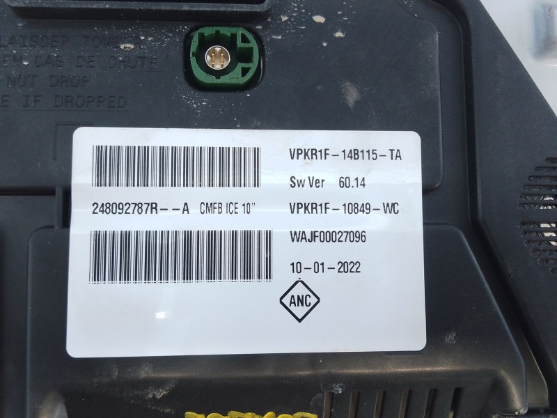Recambio de cuadro instrumentos para renault arkana i (lcm_, ldn_) 1.3 tce 140 (ldn0) referencia OEM IAM 248092787R  