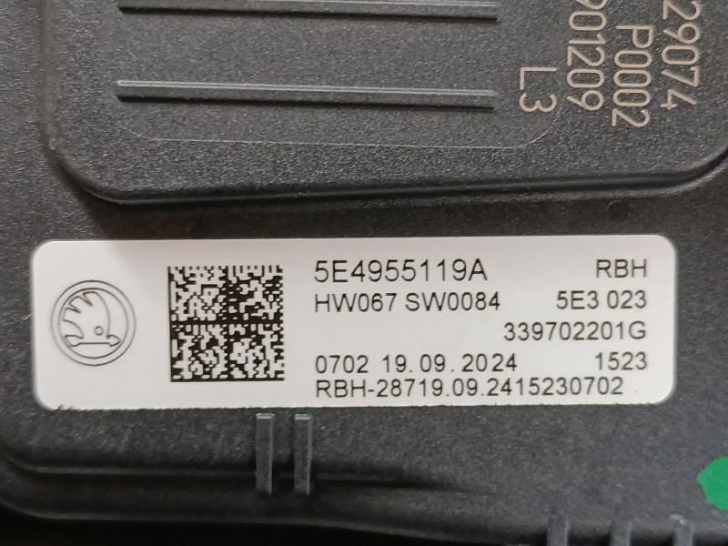 Recambio de motor limpia delantero para skoda octavia iv combi nx5 1.5 tsi referencia OEM IAM 5E4955119A 1397225097 