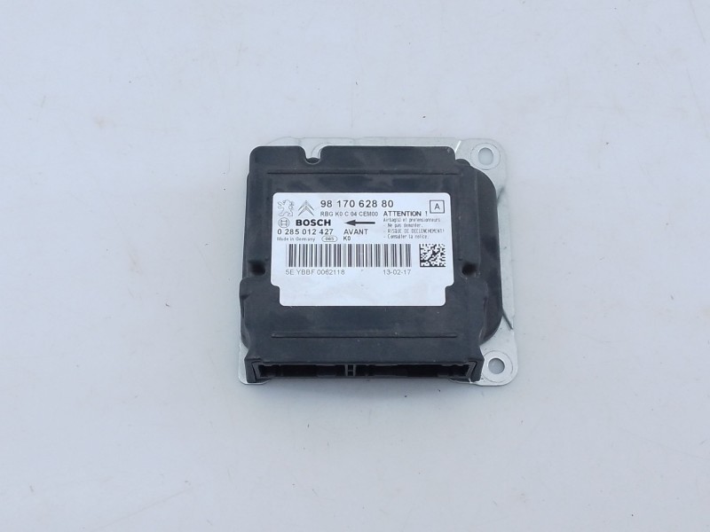 Recambio de centralita airbag para citroën jumpy iii furgoneta (v_) 1.6 bluehdi 115 referencia OEM IAM 9817062880 0285012427 