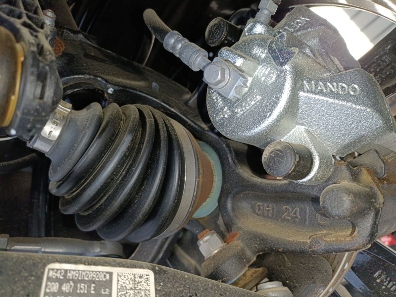 Recambio de mangueta delantera izquierda para skoda scala (nw1) 1.5 tsi referencia OEM IAM   