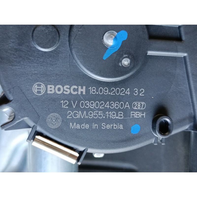 Recambio de motor limpia delantero para skoda scala (nw1) 1.5 tsi referencia OEM IAM 2GM955119B  