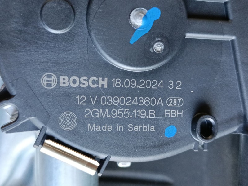 Recambio de motor limpia delantero para skoda scala (nw1) 1.5 tsi referencia OEM IAM 2GM955119B  