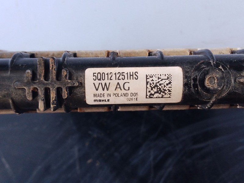 Recambio de radiador agua para audi q2 (gab, gag) 30 tfsi referencia OEM IAM 5Q0121251HS  P2-B6-5