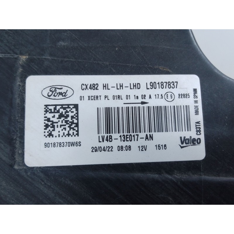 Recambio de faro derecho xenon para ford kuga st-line referencia OEM IAM   