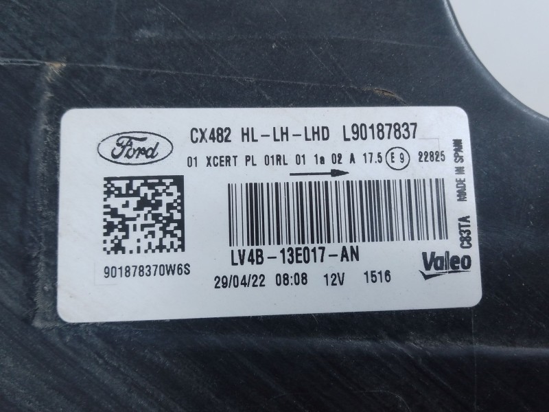 Recambio de faro derecho xenon para ford kuga st-line referencia OEM IAM   