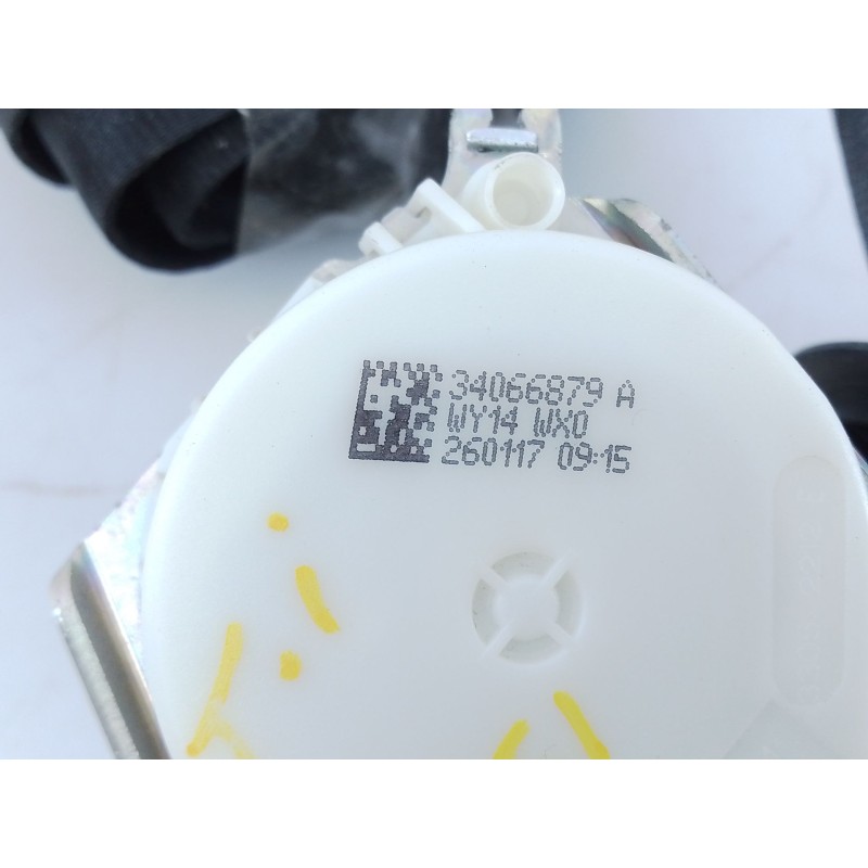 Recambio de cinturon seguridad trasero izquierdo para volkswagen polo (6c1) highline bluemotion referencia OEM IAM   