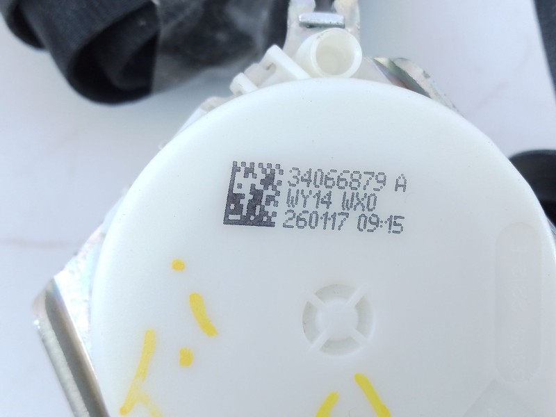 Recambio de cinturon seguridad trasero izquierdo para volkswagen polo (6c1) highline bluemotion referencia OEM IAM   