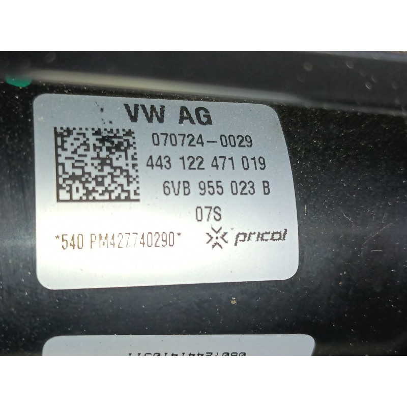 Recambio de motor limpia delantero para skoda fabia iv (pj3) 1.0 mpi referencia OEM IAM 6VB955023B  