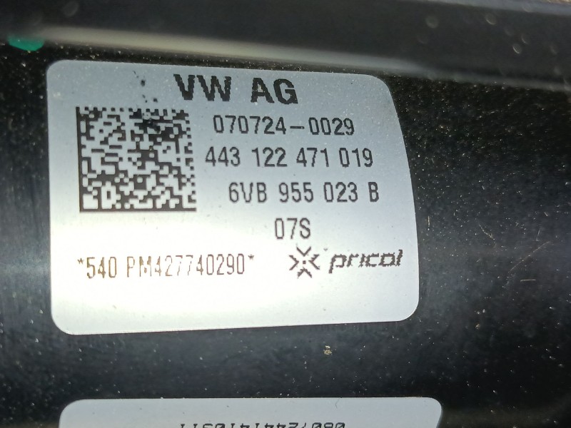 Recambio de motor limpia delantero para skoda fabia iv (pj3) 1.0 mpi referencia OEM IAM 6VB955023B  