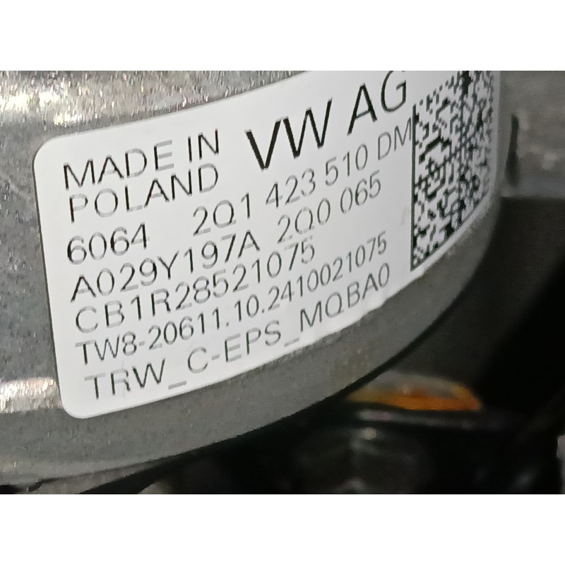 Recambio de columna direccion para skoda fabia iv (pj3) 1.0 mpi referencia OEM IAM 2Q1423510DM  