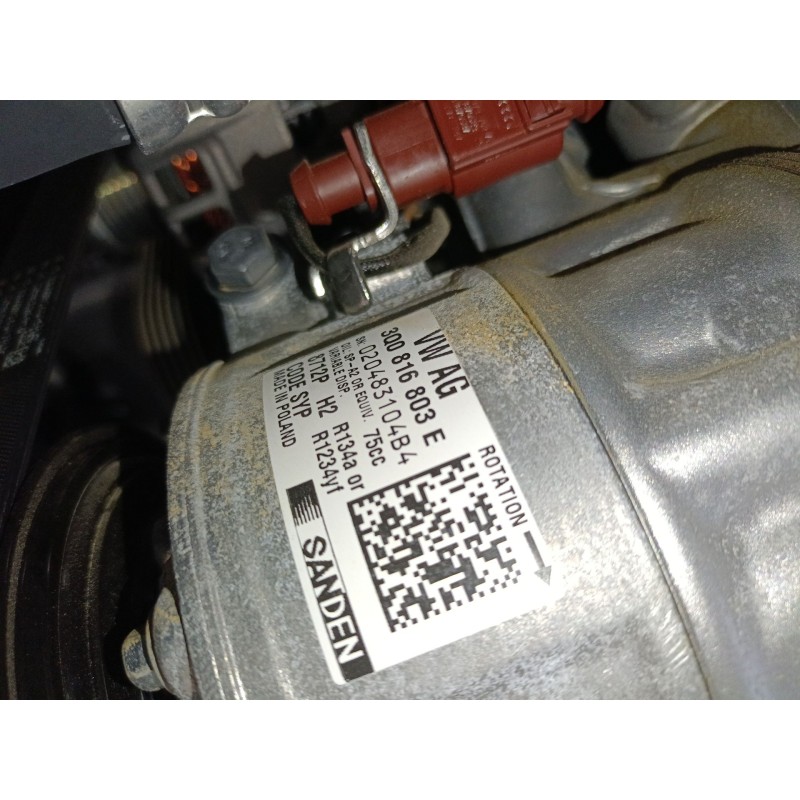 Recambio de compresor aire acondicionado para skoda fabia iv (pj3) 1.0 mpi referencia OEM IAM 3Q0816803E  