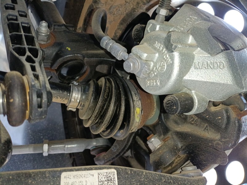 Recambio de mangueta delantera izquierda para skoda fabia iv (pj3) 1.0 mpi referencia OEM IAM   