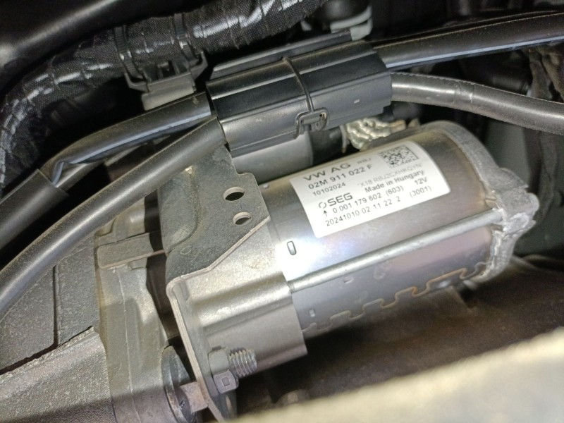 Recambio de motor arranque para skoda fabia iv (pj3) 1.0 mpi referencia OEM IAM 02M911022F  