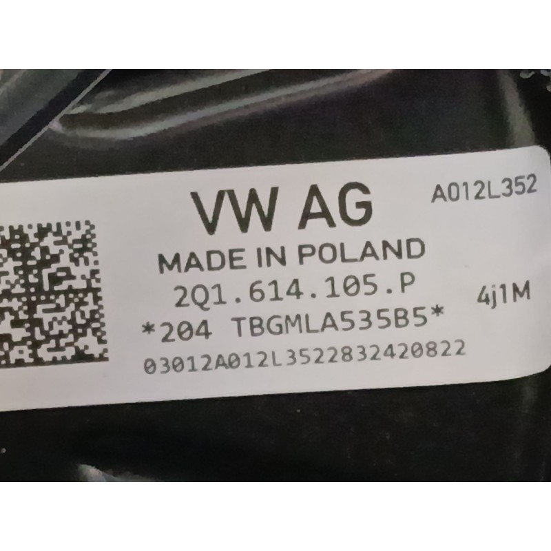 Recambio de servofreno para skoda fabia iv (pj3) 1.0 mpi referencia OEM IAM 2Q1614105P  