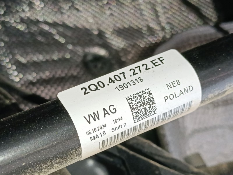 Recambio de transmision delantera derecha para skoda fabia iv (pj3) 1.0 mpi referencia OEM IAM 2Q0407272EF  