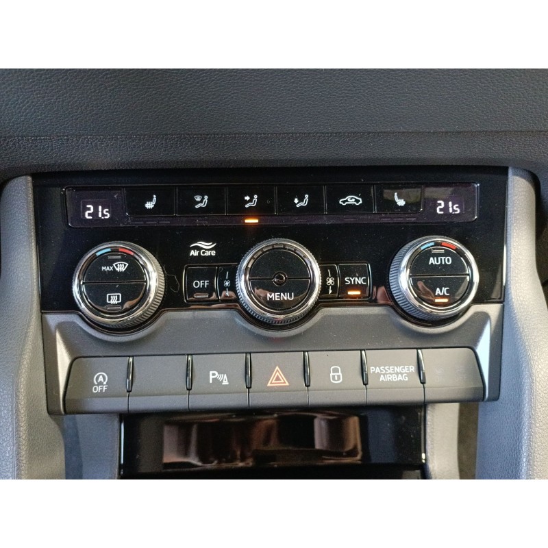 Recambio de mando climatizador para skoda karoq 2.0 tdi nu7 referencia OEM IAM   