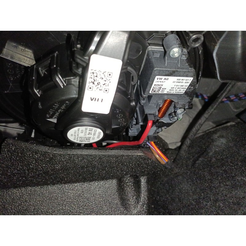 Recambio de ventilador calefaccion para skoda karoq 2.0 tdi nu7 referencia OEM IAM   