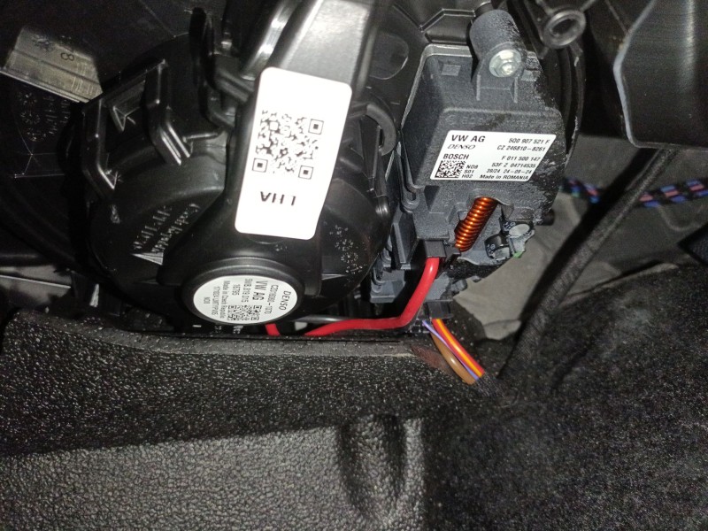 Recambio de ventilador calefaccion para skoda karoq 2.0 tdi nu7 referencia OEM IAM   