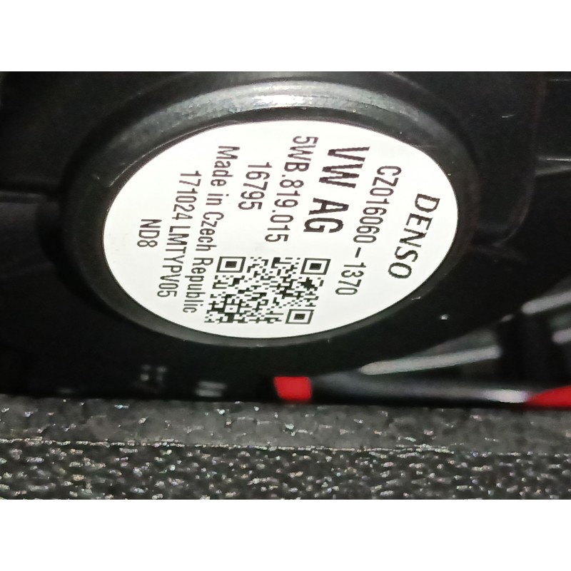 Recambio de ventilador calefaccion para skoda karoq 2.0 tdi nu7 referencia OEM IAM   